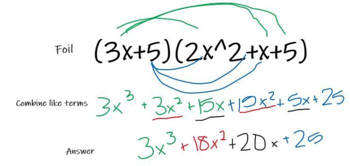 Write a simplified expression for the length of ac